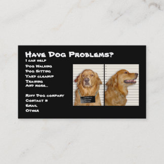 Tarjeta de visita Mascota