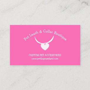 Tarjeta De Visita Mascota Accessories Leash Collar