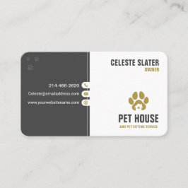 Tarjeta De Visita Mascota, Clínica Veterinaria, Vet, Cuidado De Masc