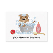 Mascota De Baño De Perro Cuidadoso Crecer Cachorro