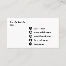 Tarjeta De Visita Mascota de logotipos de personalizados