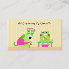 Tarjeta De Visita Mascota Groomer