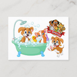 Tarjeta De Visita Mascota Groomer
