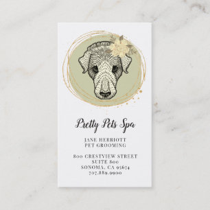 Tarjeta De Visita Mascota Grooming