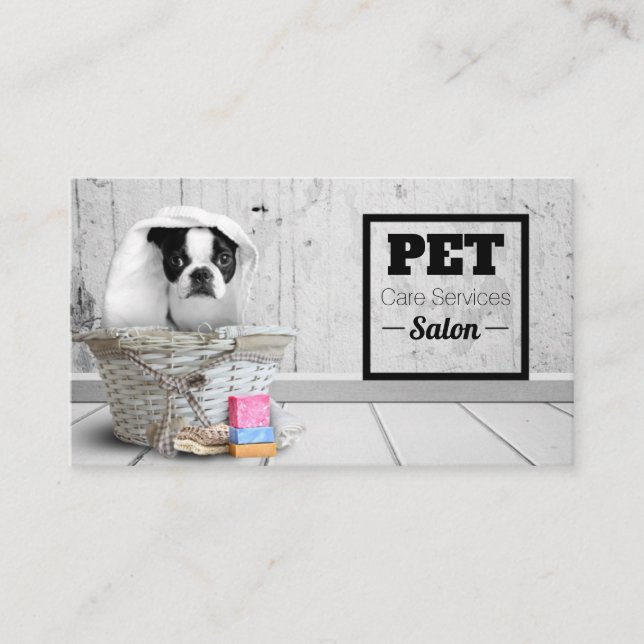 Tarjeta De Visita Mascota Grooming (Anverso)