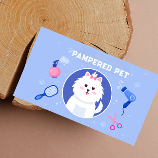 Tarjeta De Visita Mascota moderno Groomer Próximo Nombramiento
