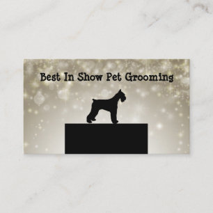 Tarjeta De Visita Mascota profesional Grooming