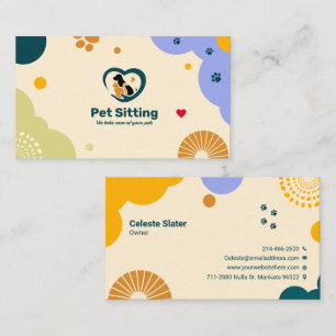 Tarjeta De Visita Mascota Sitting, Veterinary Clinical, Vet, Mascota