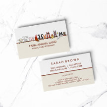 Mascota veterinario de la granja de animales Beige