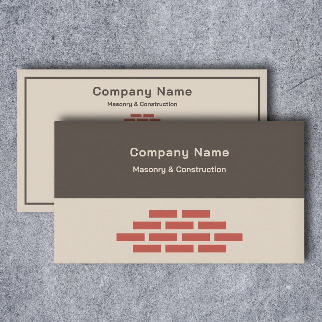 Tarjeta De Visita Masonería (Masonry Business Card)