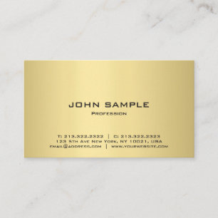 Tarjeta De Visita Mate elegante moderno profesional del negro y del