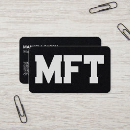 Tarjeta De Visita Matrimonio y terapeuta familiar QR