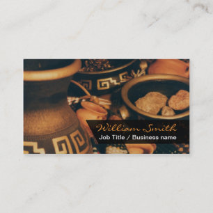 Tarjeta De Visita Mayan/Aztec Style Business card
