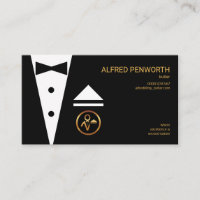 Mayordomo moderno exquisito del profesional del