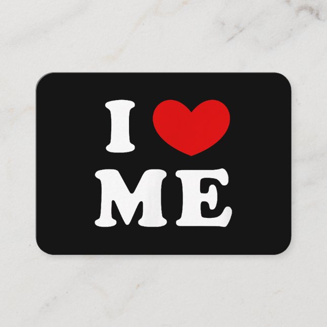 TARJETA DE VISITA ME AMO (Anverso)