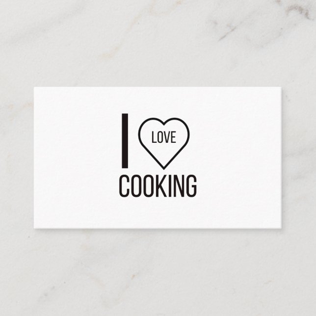 TARJETA DE VISITA ME ENCANTA LA COCINA (Anverso)