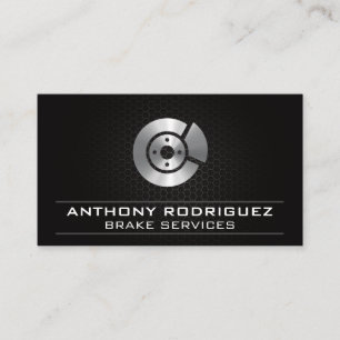 Tarjeta De Visita Mecánico automático   Icono de rotación