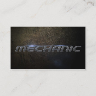 Tarjeta De Visita Mechanic Business card