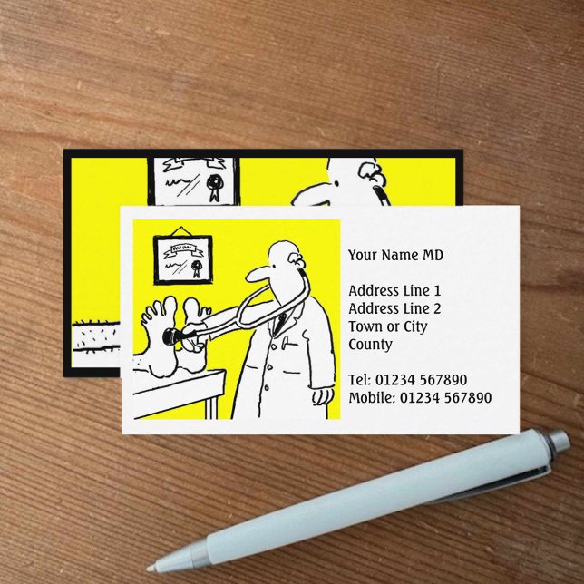 Tarjeta De Visita Médica o profesional médico (Subido por el creador)