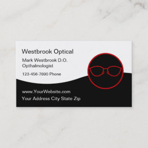 Tarjeta De Visita Médica Ocular Médico