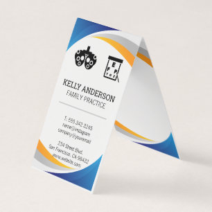 Tarjeta De Visita Médica   Práctica MD   Optometrista