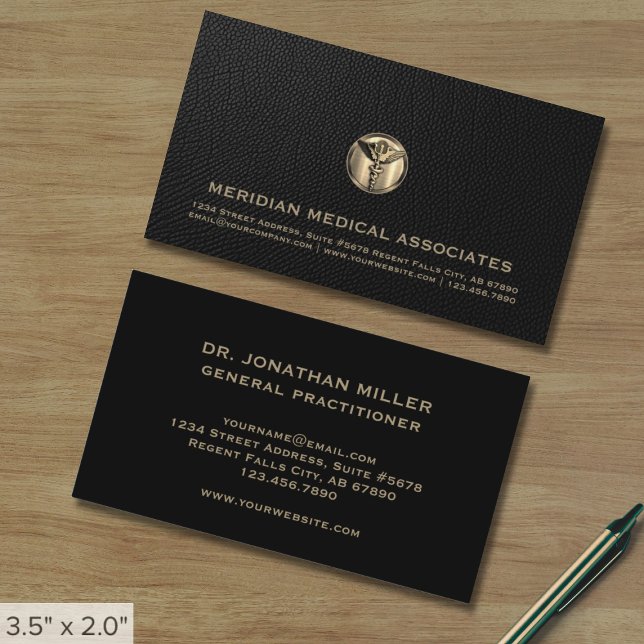 Tarjeta de visita médica profesional (Subido por el creador)