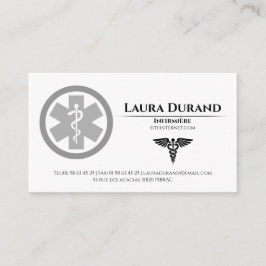 Tarjeta De Visita Medical Nurse Business Cards