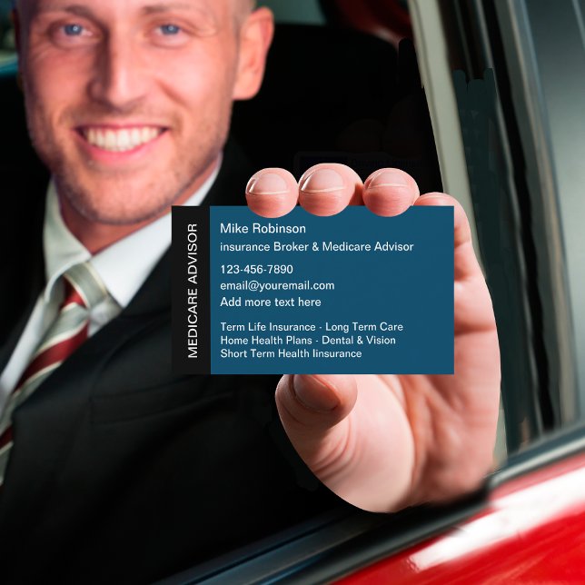 Tarjeta De Visita Medicare Health Insurance Rep (Subido por el creador)