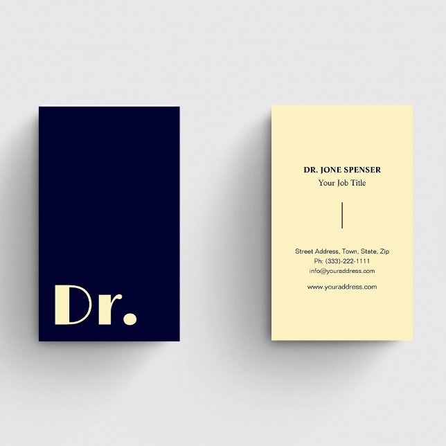 Tarjeta De Visita Médicas Profesional de la atención de la salud Dar (Subido por el creador)