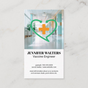 Tarjeta De Visita Medicina   Logotipo de First Aid