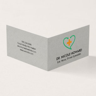 Tarjeta De Visita Medicina Stethoscope   Salud   Médico