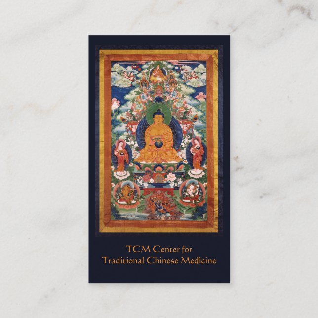 Tarjeta De Visita Medicina tradicional china (Anverso)