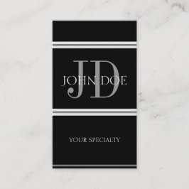 Tarjeta De Visita Médico B/B vertical