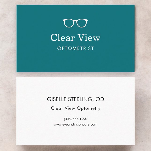 Tarjeta De Visita Médico de Oftalmología Optometría (Subido por el creador)