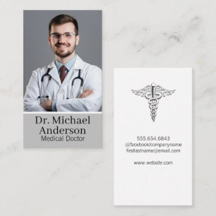 Tarjeta De Visita Médico Médico de atención médica