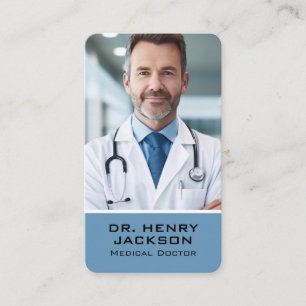 Tarjeta De Visita Médico médico en el hospital   Salud