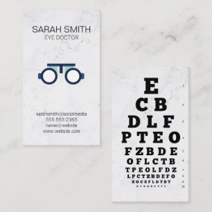 Tarjeta De Visita Médico ocular   Examen ocular   Phoropter