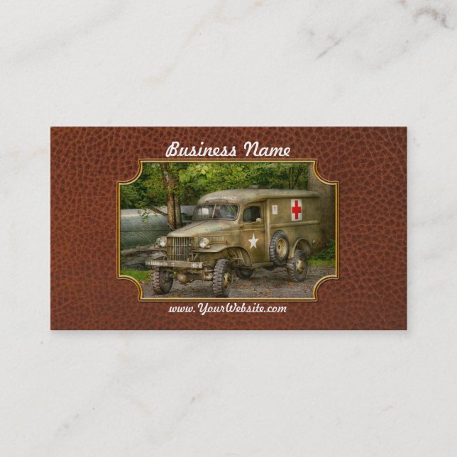 Tarjeta De Visita Médico - unidad del PURÉ (Anverso)