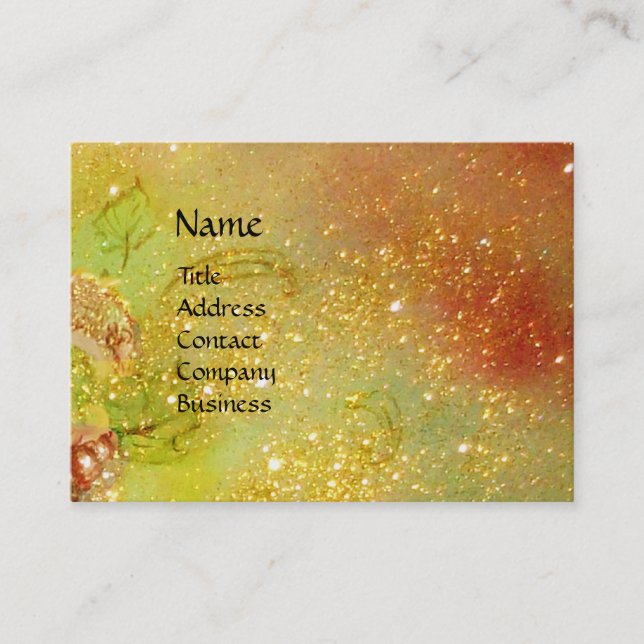 TARJETA DE VISITA MEDIEVAL ALLEY DE NOCHE EN FLORENCIA (Anverso)