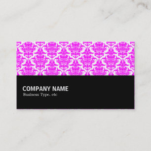 Tarjeta De Visita Medio camino 057 - Magenta Damask