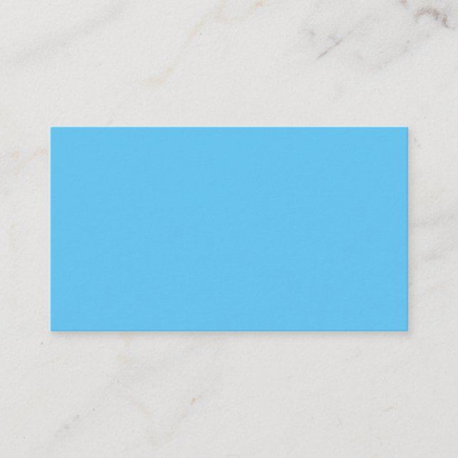 Tarjeta De Visita Medio horneado, Jeans Blue, Jordy Blue, (Anverso)