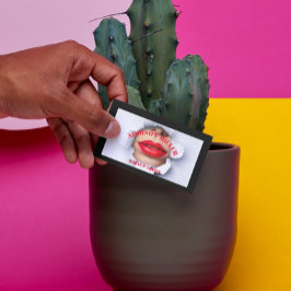 Tarjeta De Visita Medios sociales, artista de maquillaje de moda cód