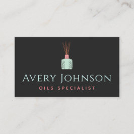 Tarjeta De Visita Medios sociales de difusor de aceite esencial para