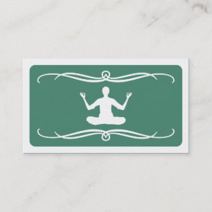 Tarjeta De Visita meditación modesta (personalizable de color)