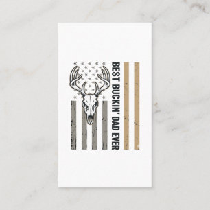 Tarjeta De Visita Mejor diseño de camiseta vintage de caza de ciervo
