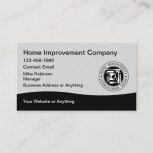 Tarjeta De Visita Mejora del hogar Construcción moderna