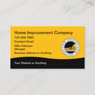 Tarjeta De Visita Mejora y Renovaciones del Hogar