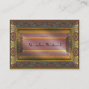Tarjeta De Visita MeLark Celia Elegante II Victoriano
