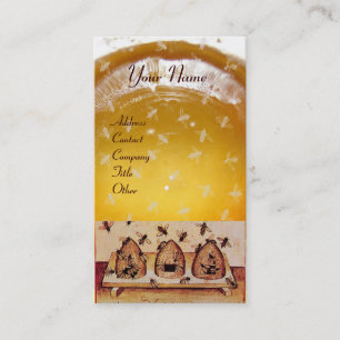 TARJETA DE VISITA MELÍFERA,APICULTURA,APICULTOR APIARISTA