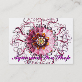 Tarjeta De Visita Melocotones rosados Ernst Haeckel Flor Rosa